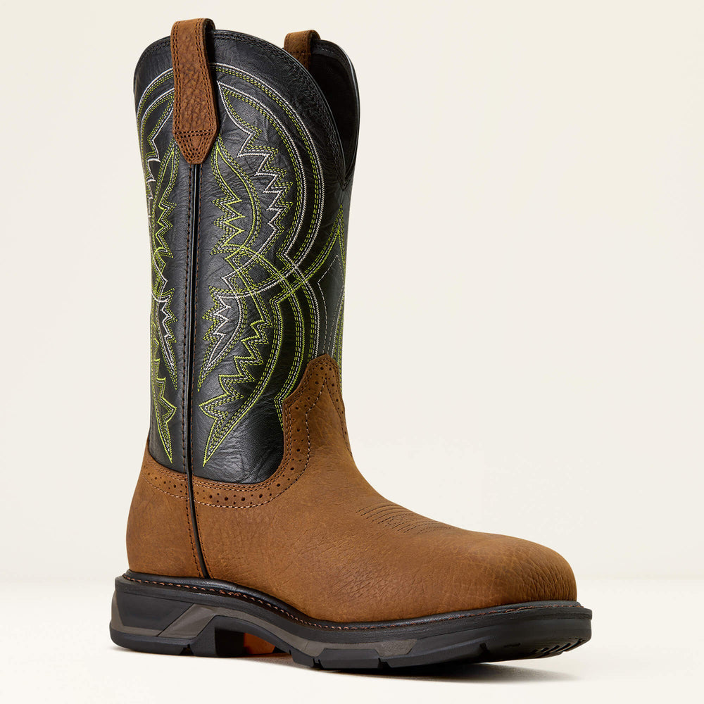 Ariat WorkHog XT Coil Wide Square Toe Carbon Toe Work Boot Outlet