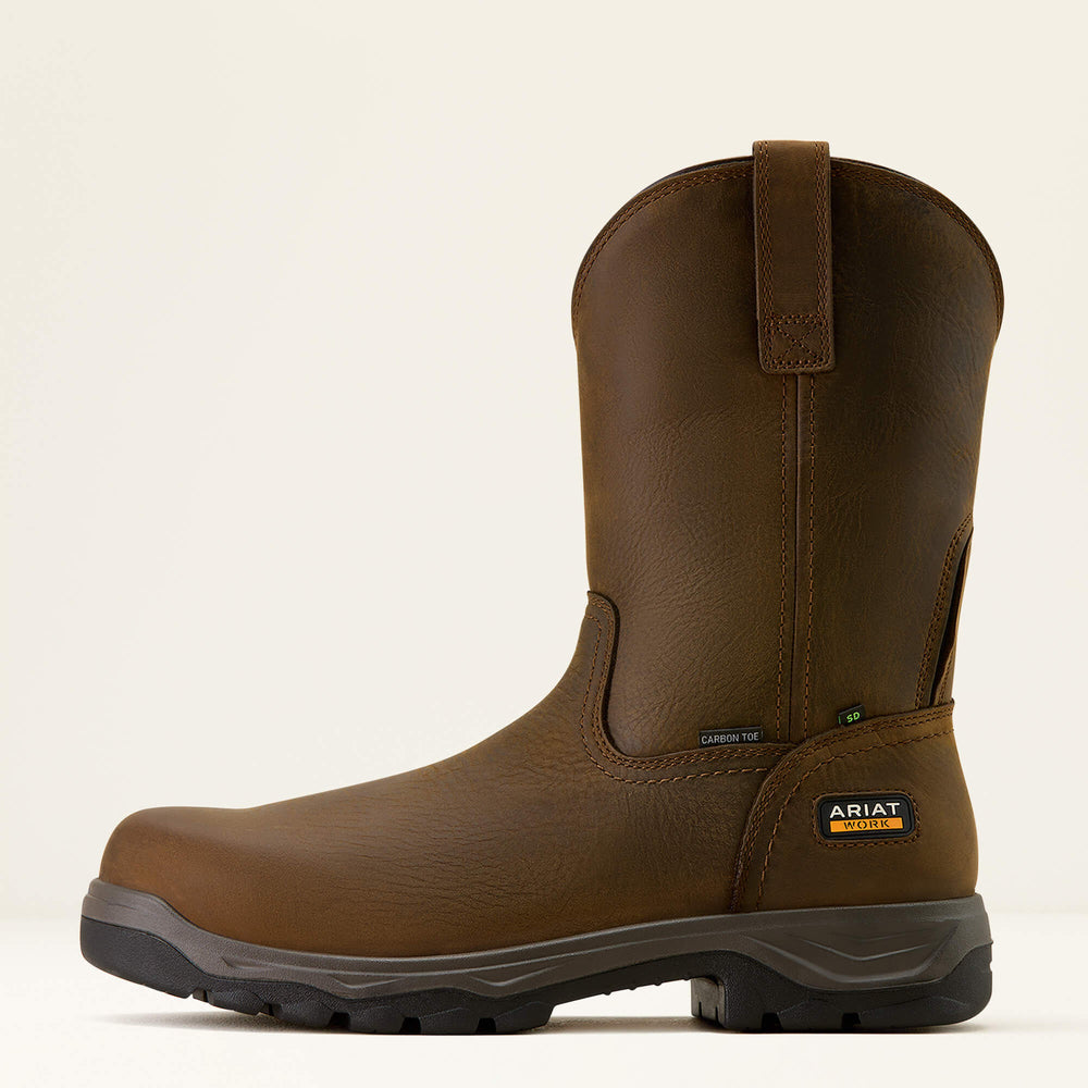 Ariat Turbo Duratread Pull On Static Dissipative Composite Toe Work Boot On Sale