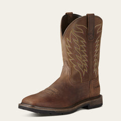 Ariat Groundbreaker Wide Square Toe Steel Toe Work Boot Sale