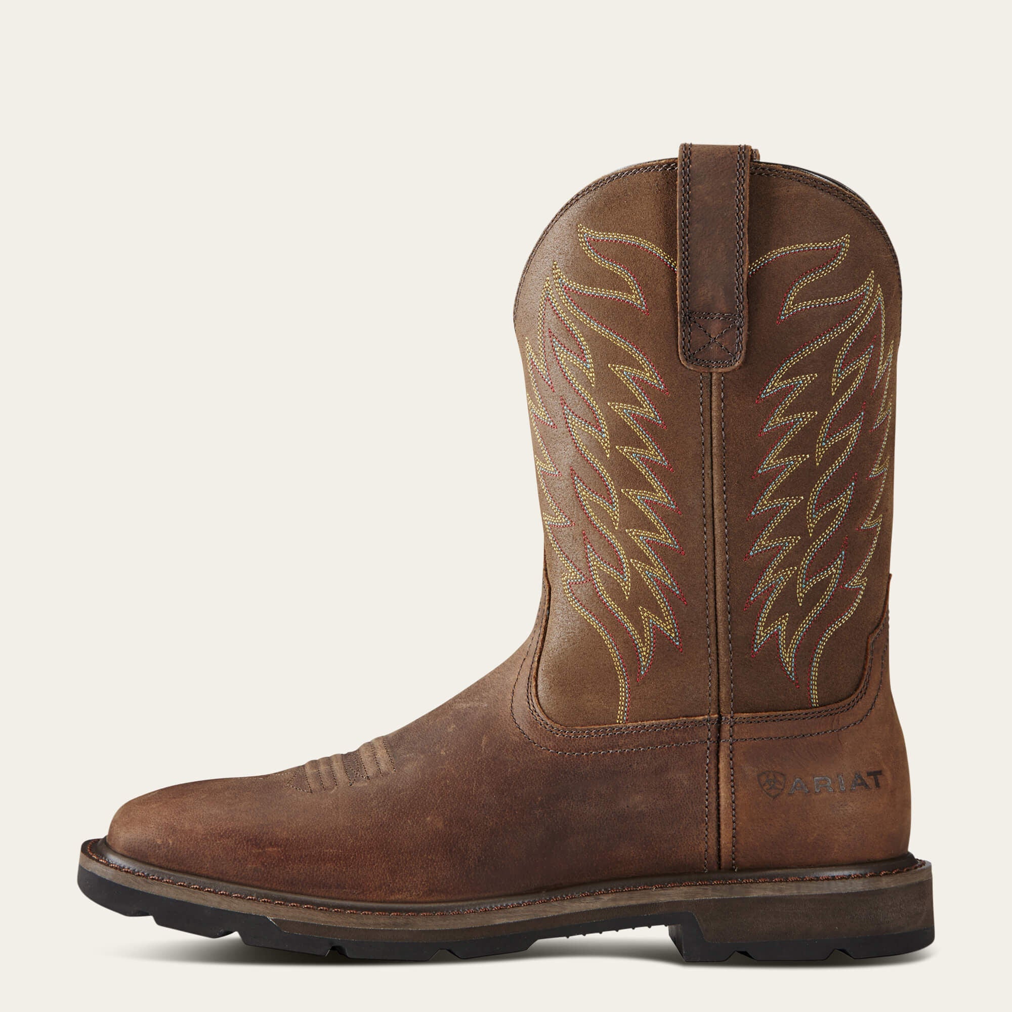 Ariat Groundbreaker Wide Square Toe Steel Toe Work Boot Sale