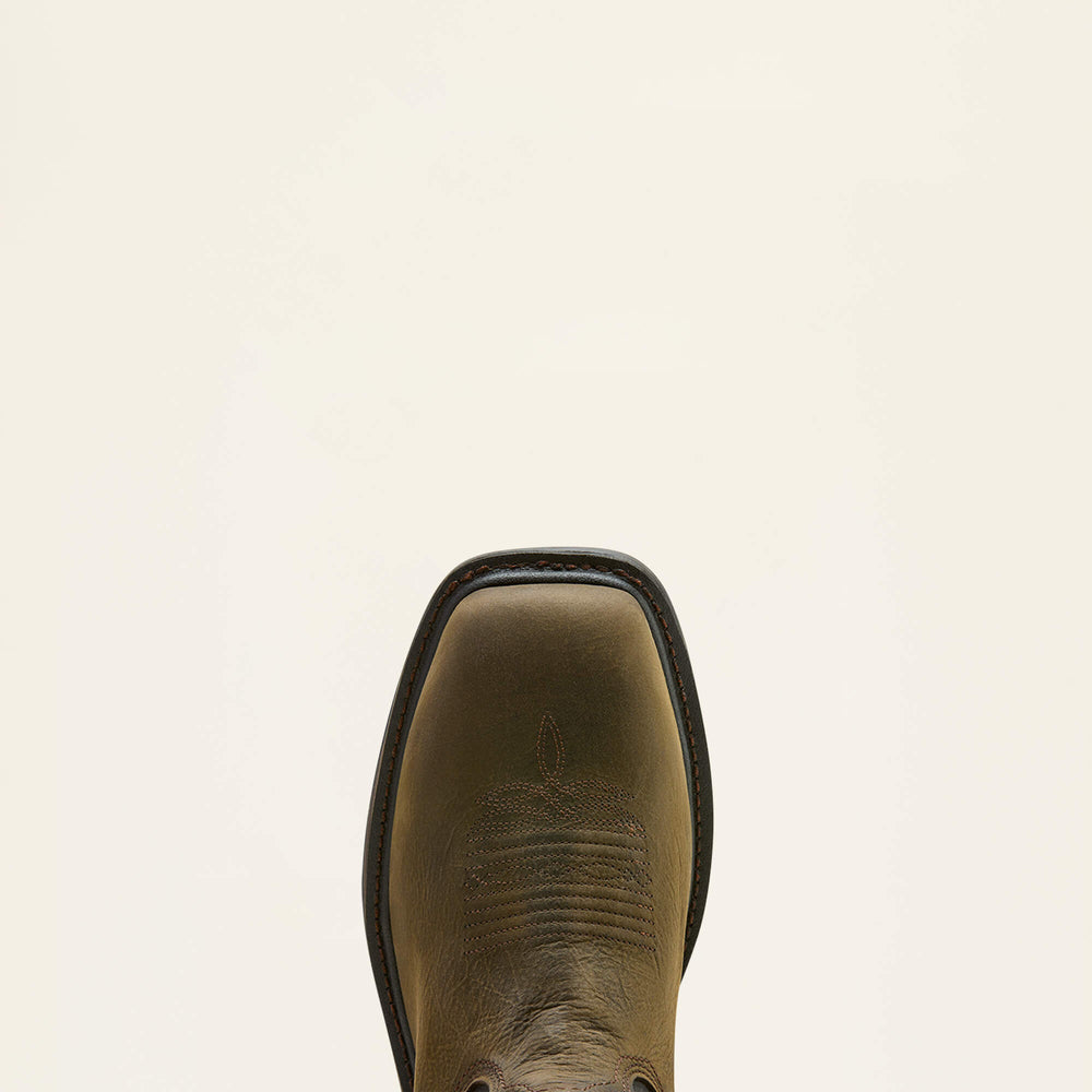 Ariat WorkHog XT Bolt Skull Waterproof Wide Square Toe Carbon Toe Work Boot Outlet