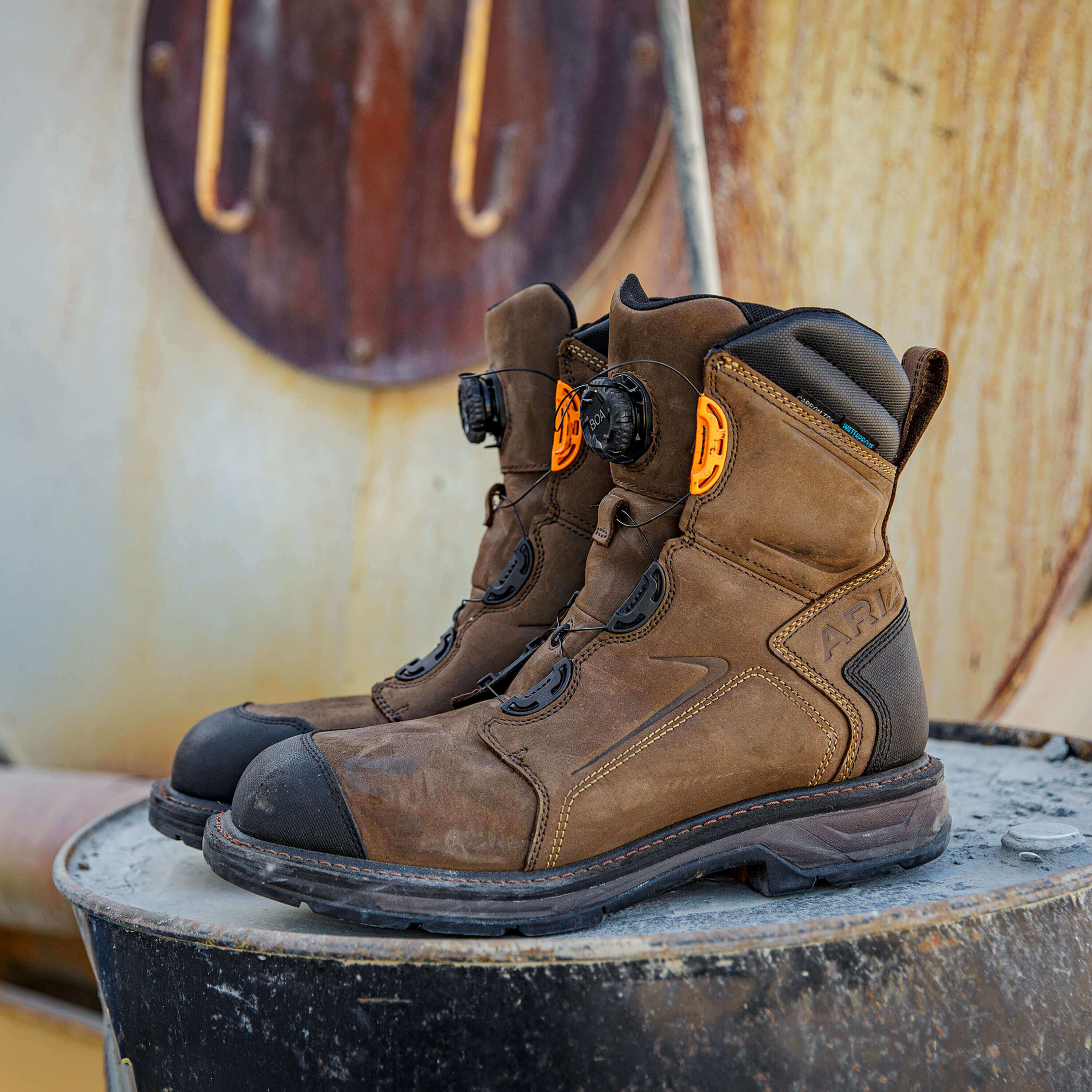 Ariat WorkHog XT 8" BOA Waterproof Carbon Toe Work Boot Sale