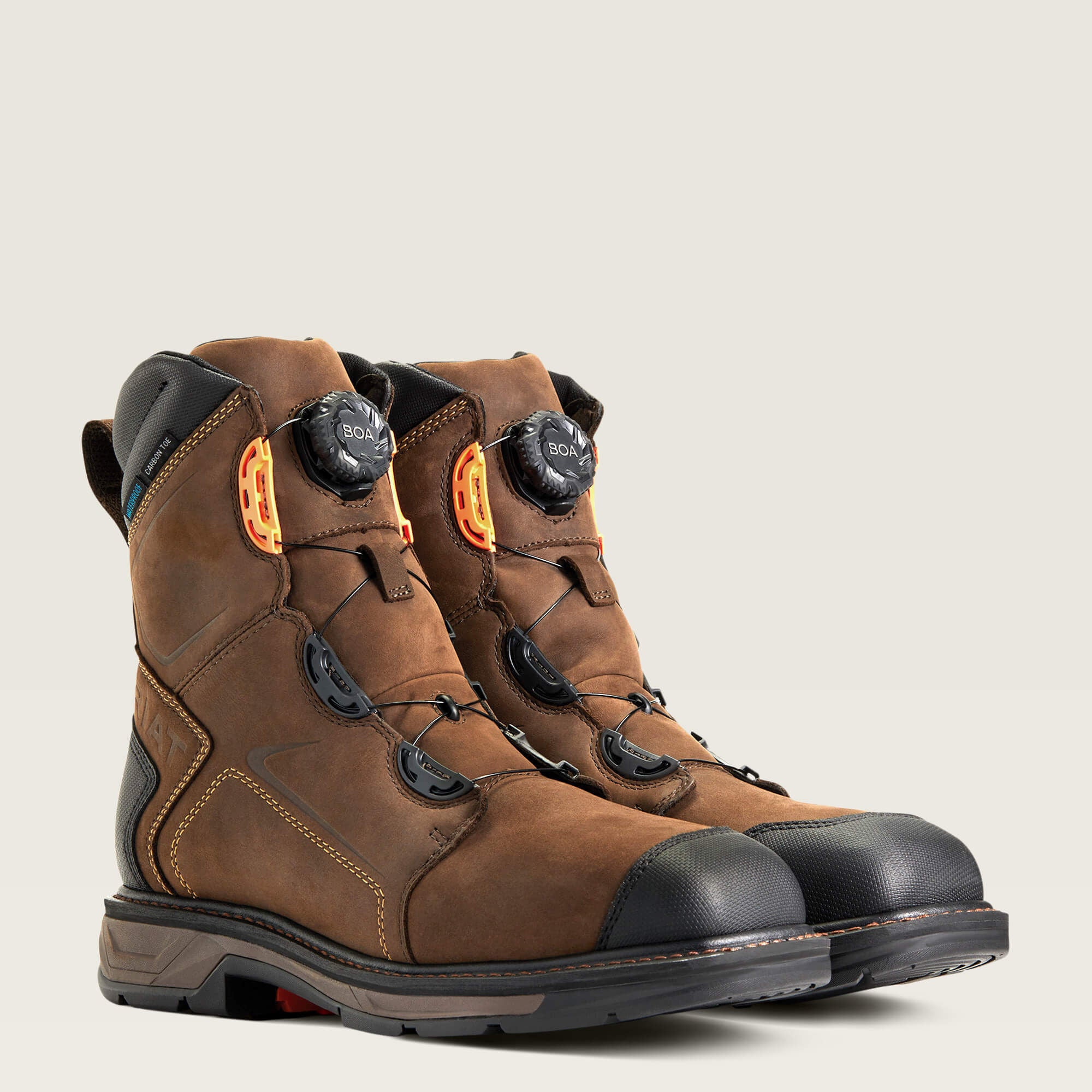 Ariat WorkHog XT 8" BOA Waterproof Carbon Toe Work Boot Sale