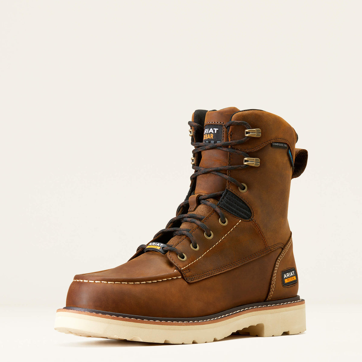 Ariat Rebar Lift 8" Waterproof Composite Toe Work Boot For Sale