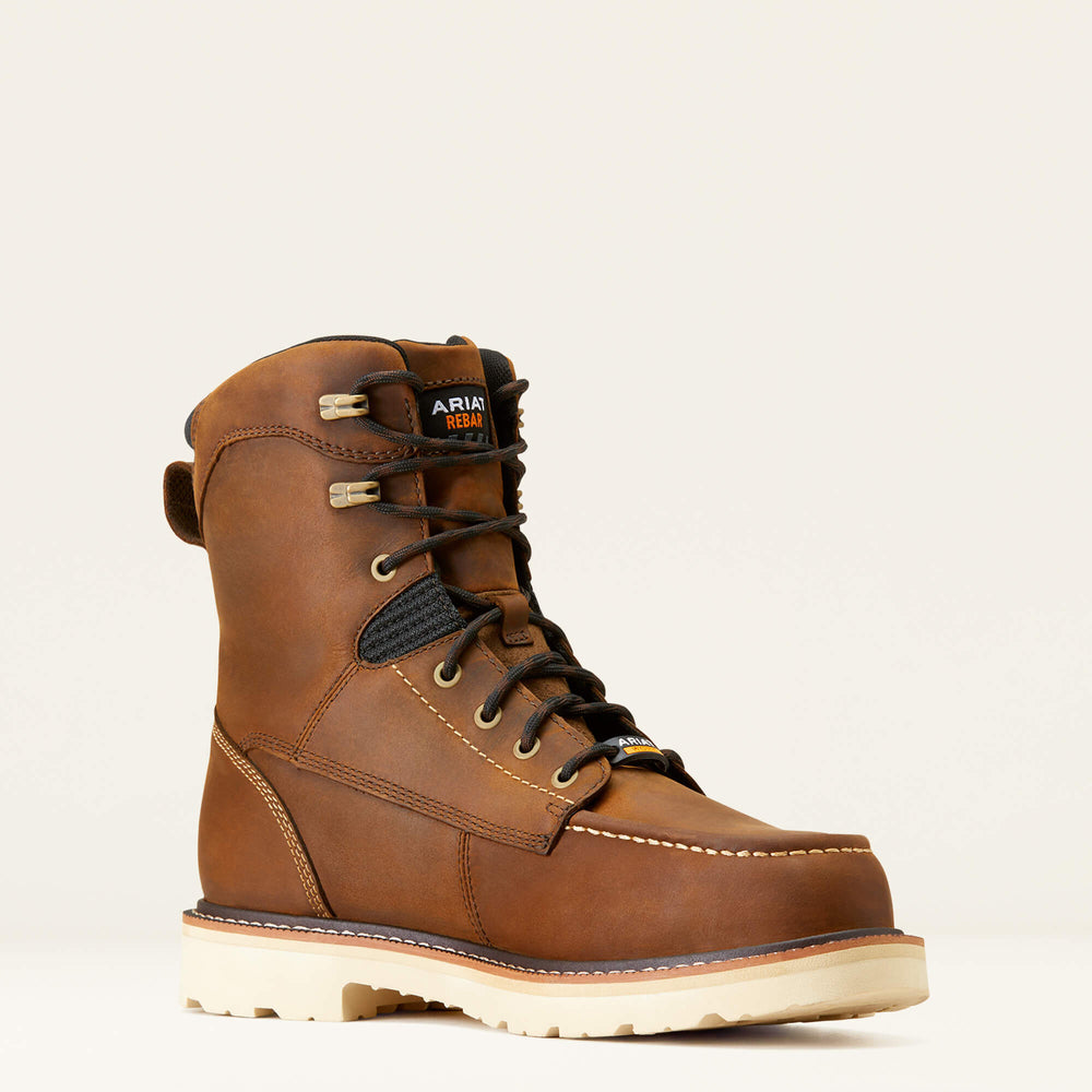 Ariat Rebar Lift 8" Waterproof Composite Toe Work Boot For Sale