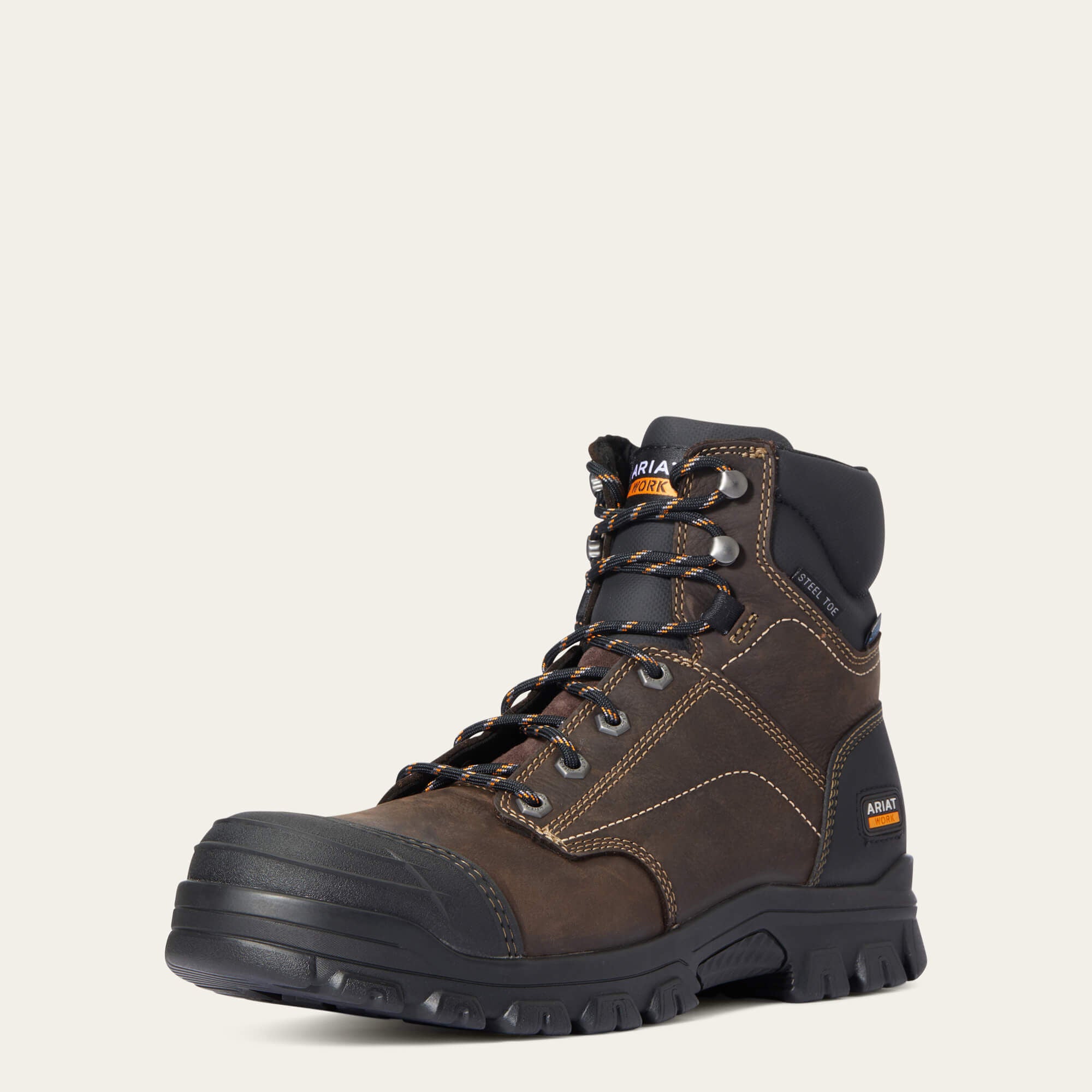 Ariat Treadfast 6" Waterproof Steel Toe Work Boot Discount