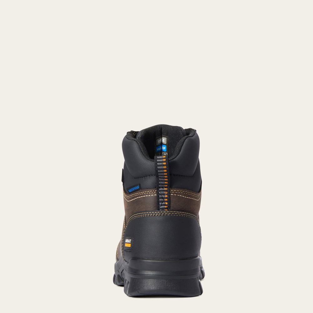 Ariat Treadfast 6" Waterproof Steel Toe Work Boot Discount