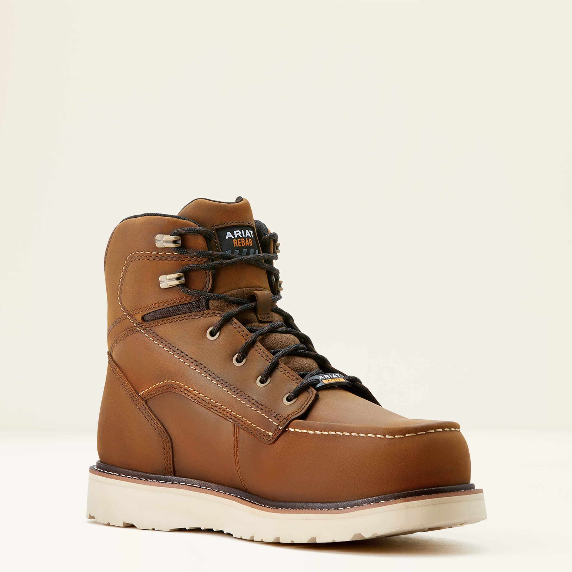 Ariat Rebar Wedge Moc Toe 6" Waterproof Composite Toe Work Boot Online