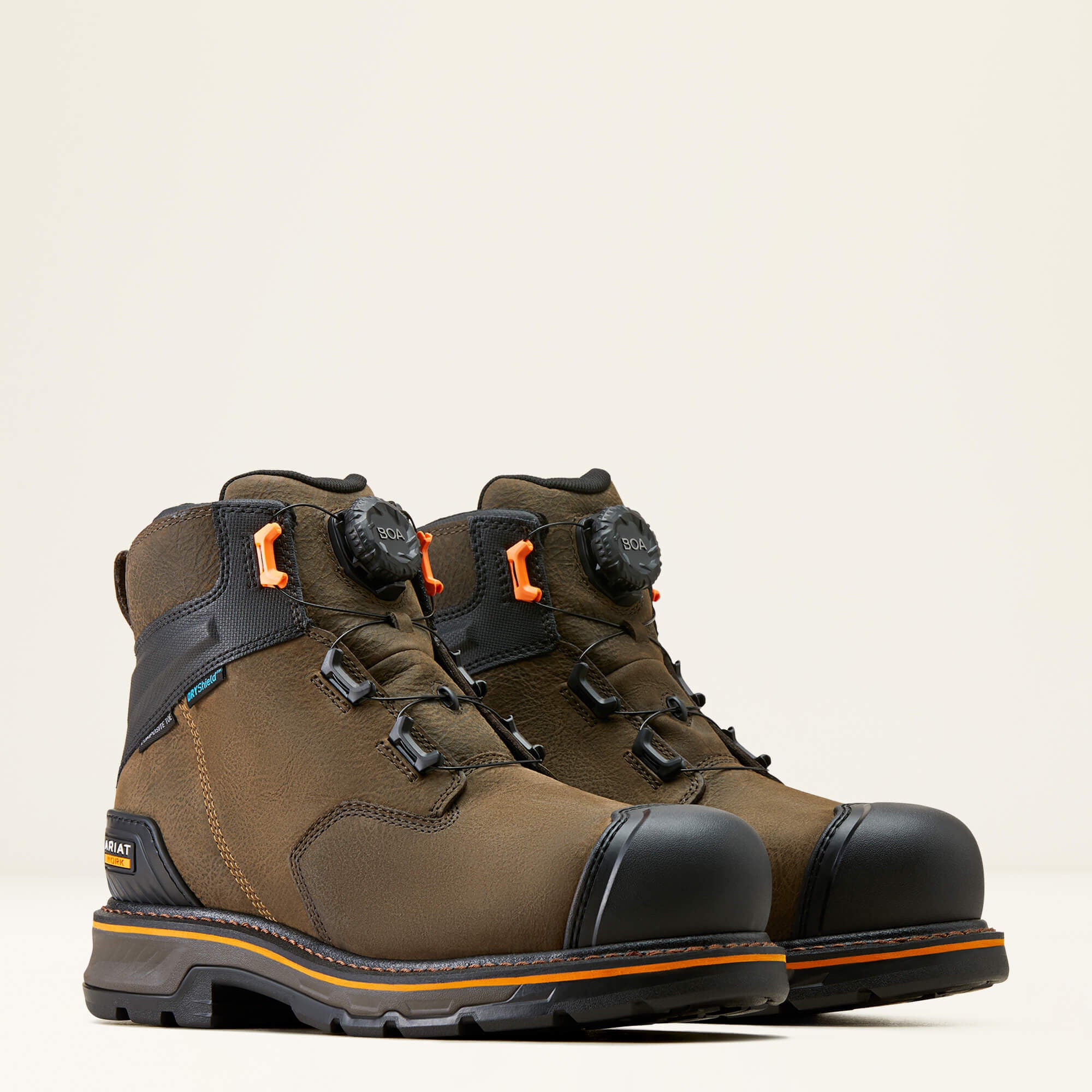 Ariat Stump Jumper 6" BOA Waterproof Composite Toe Work Boot Outlet