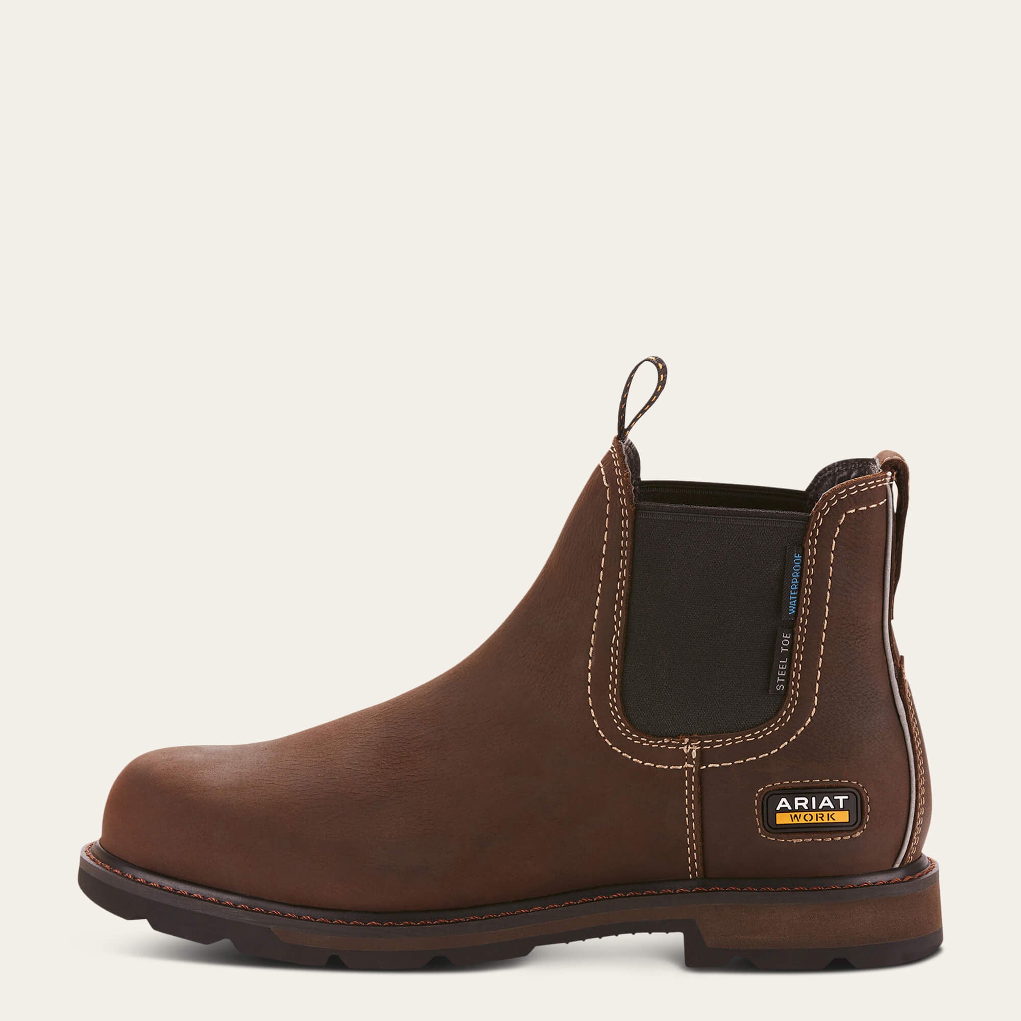 Ariat Groundbreaker Chelsea Waterproof Steel Toe Work Boot Sale