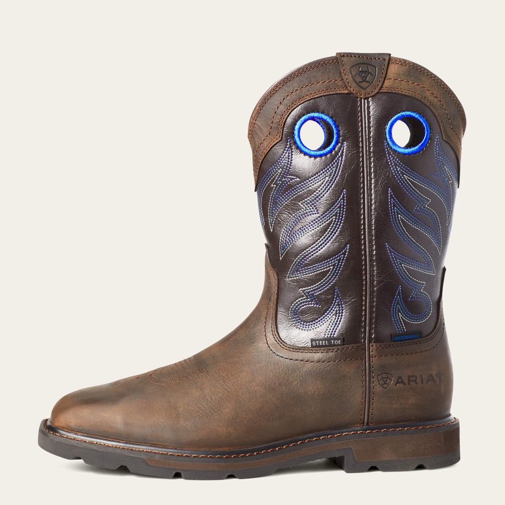 Ariat Groundwork Waterproof Steel Toe Work Boot Discount