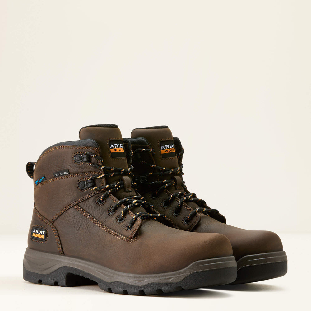 Ariat Turbo Duratread 6" Waterproof Carbon Toe Work Boot Sale