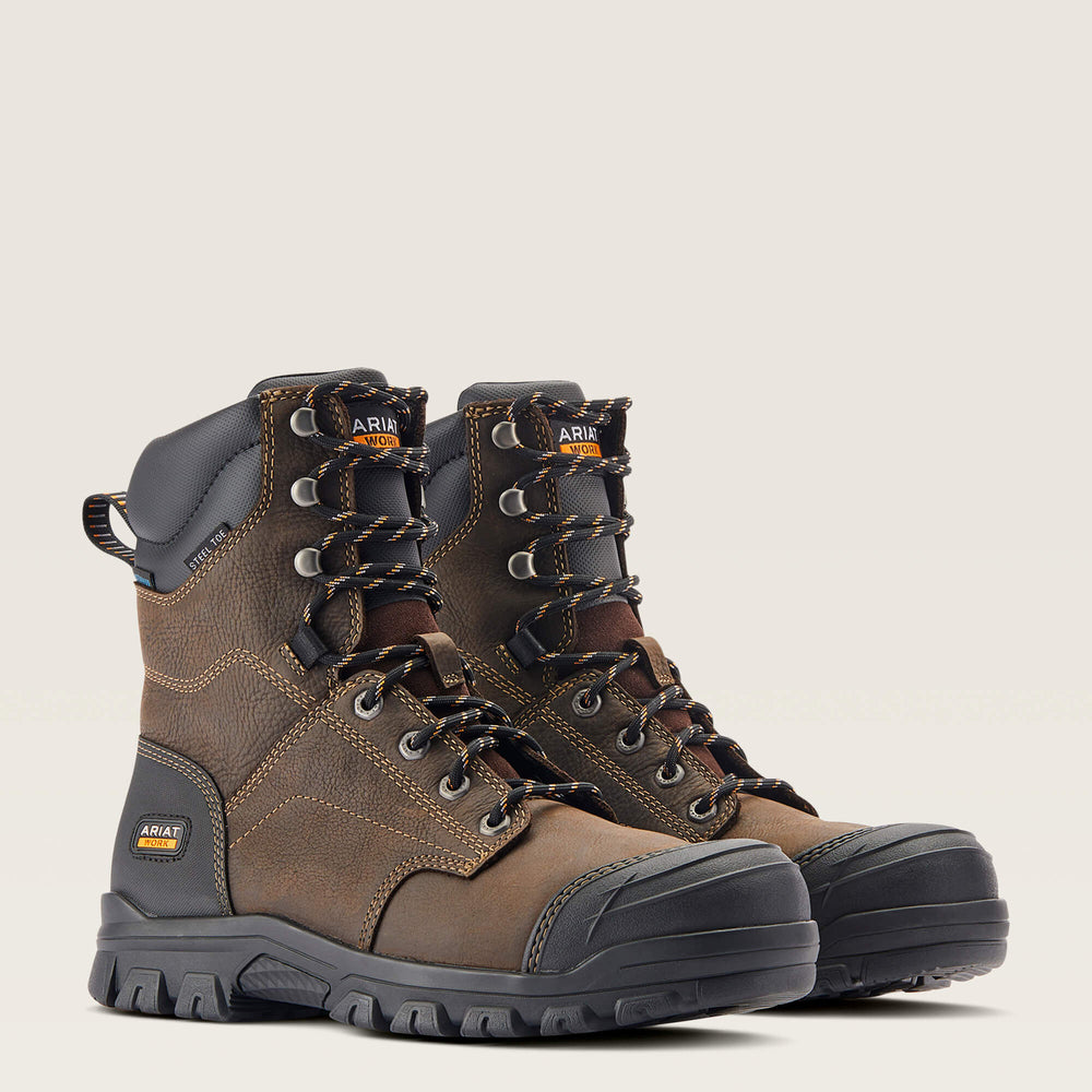 Ariat Treadfast 8" Waterproof Steel Toe Work Boot Online