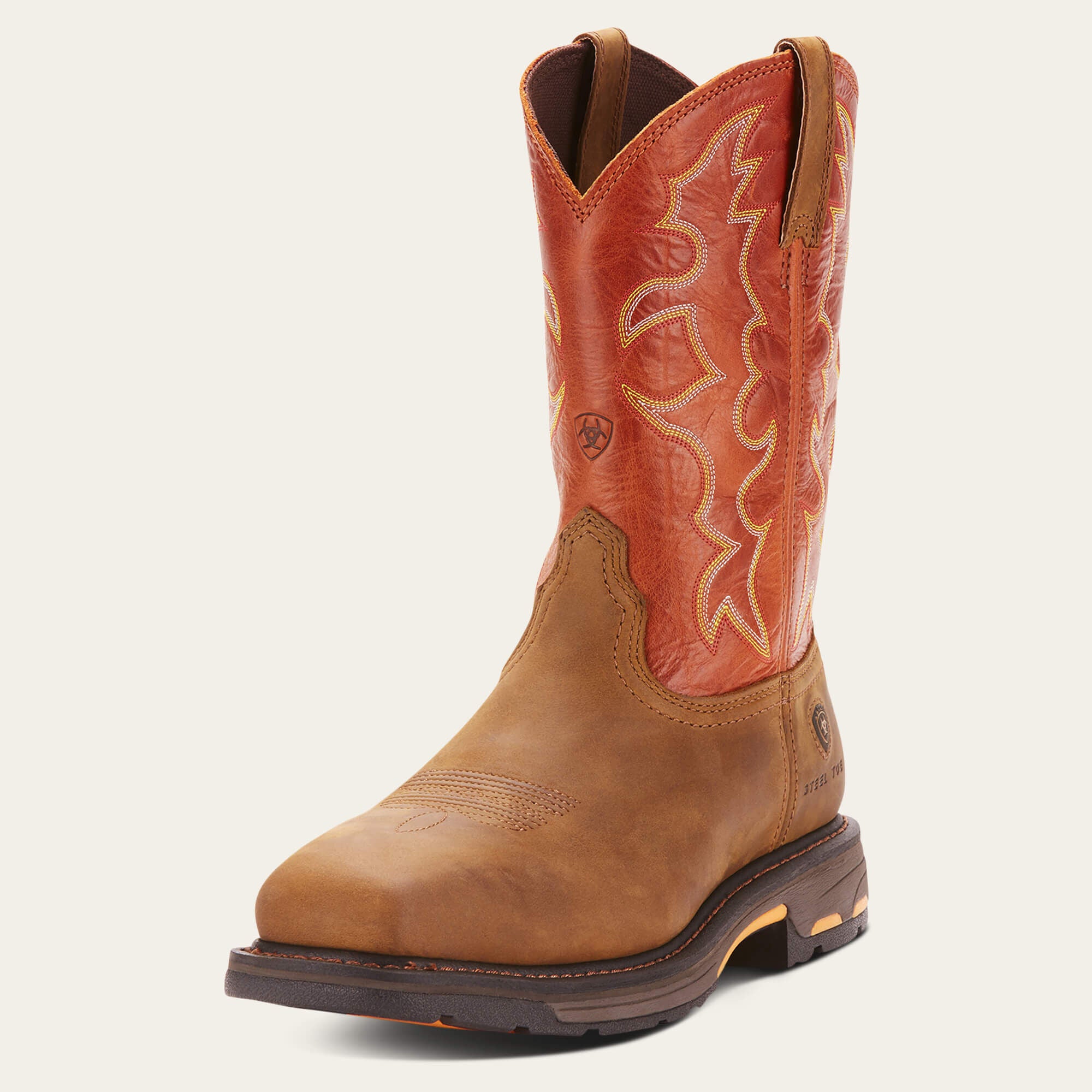 Ariat WorkHog Wide Square Toe Steel Toe Work Boot Discount