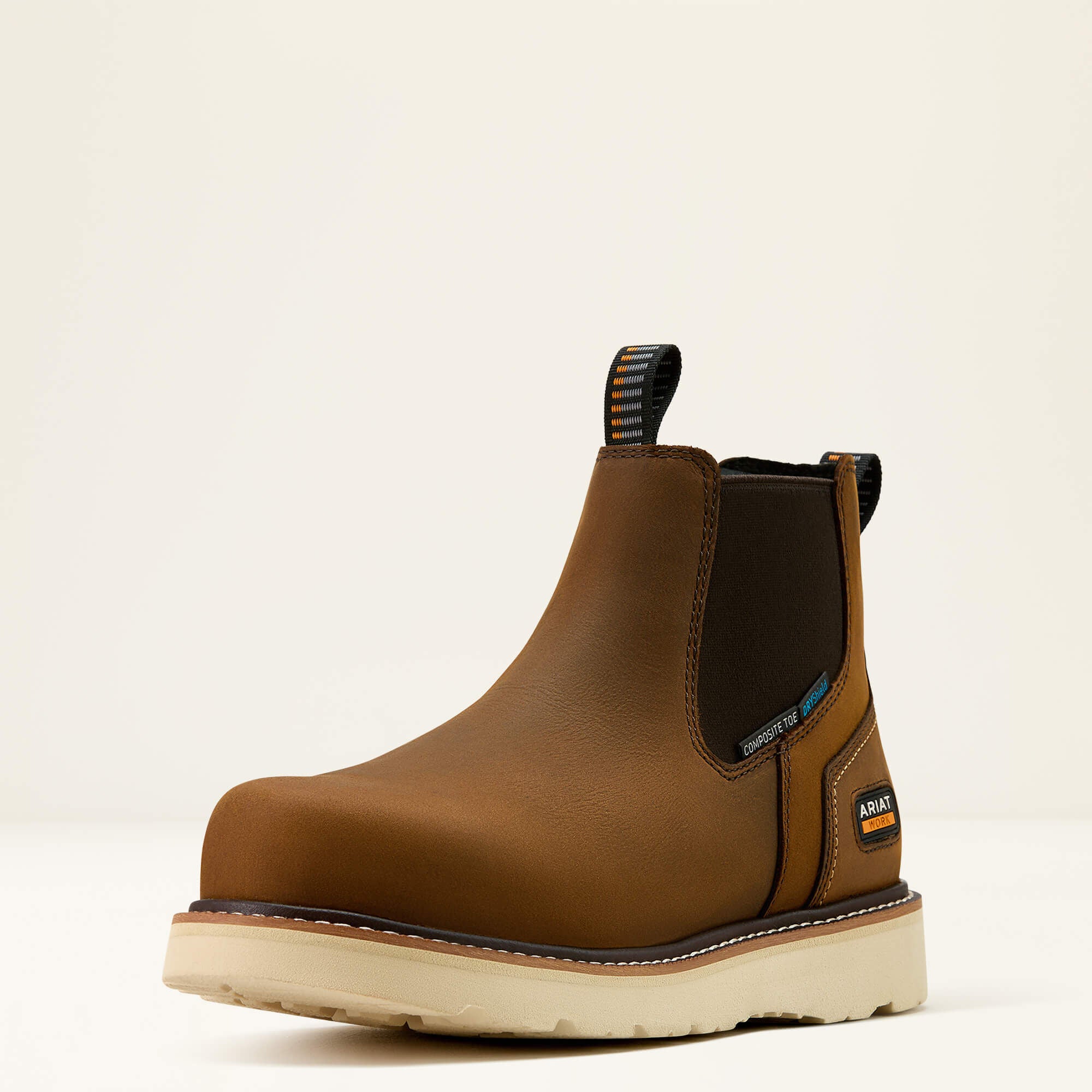 Ariat Rebar Wedge Chelsea Waterproof Composite Toe Work Boot Discount