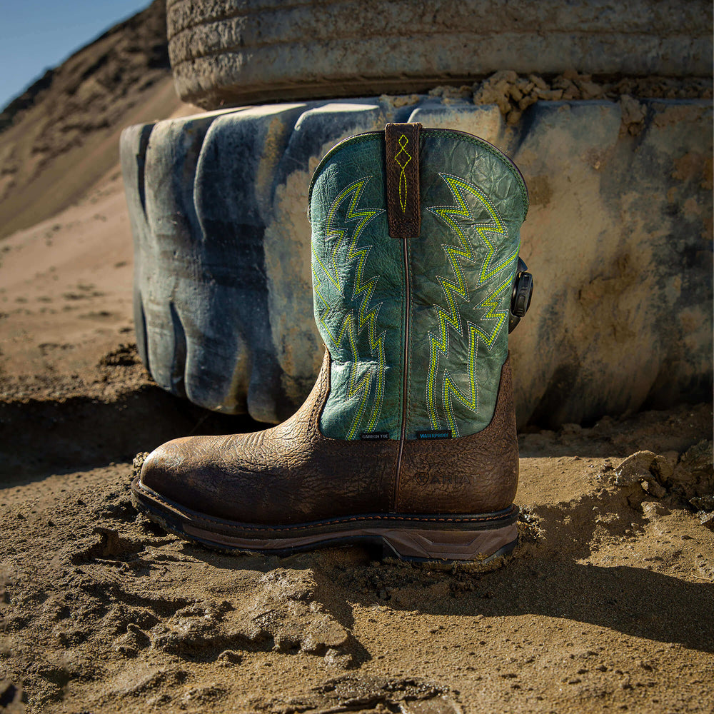 Ariat WorkHog XT BOA Waterproof Carbon Toe Work Boot Outlet