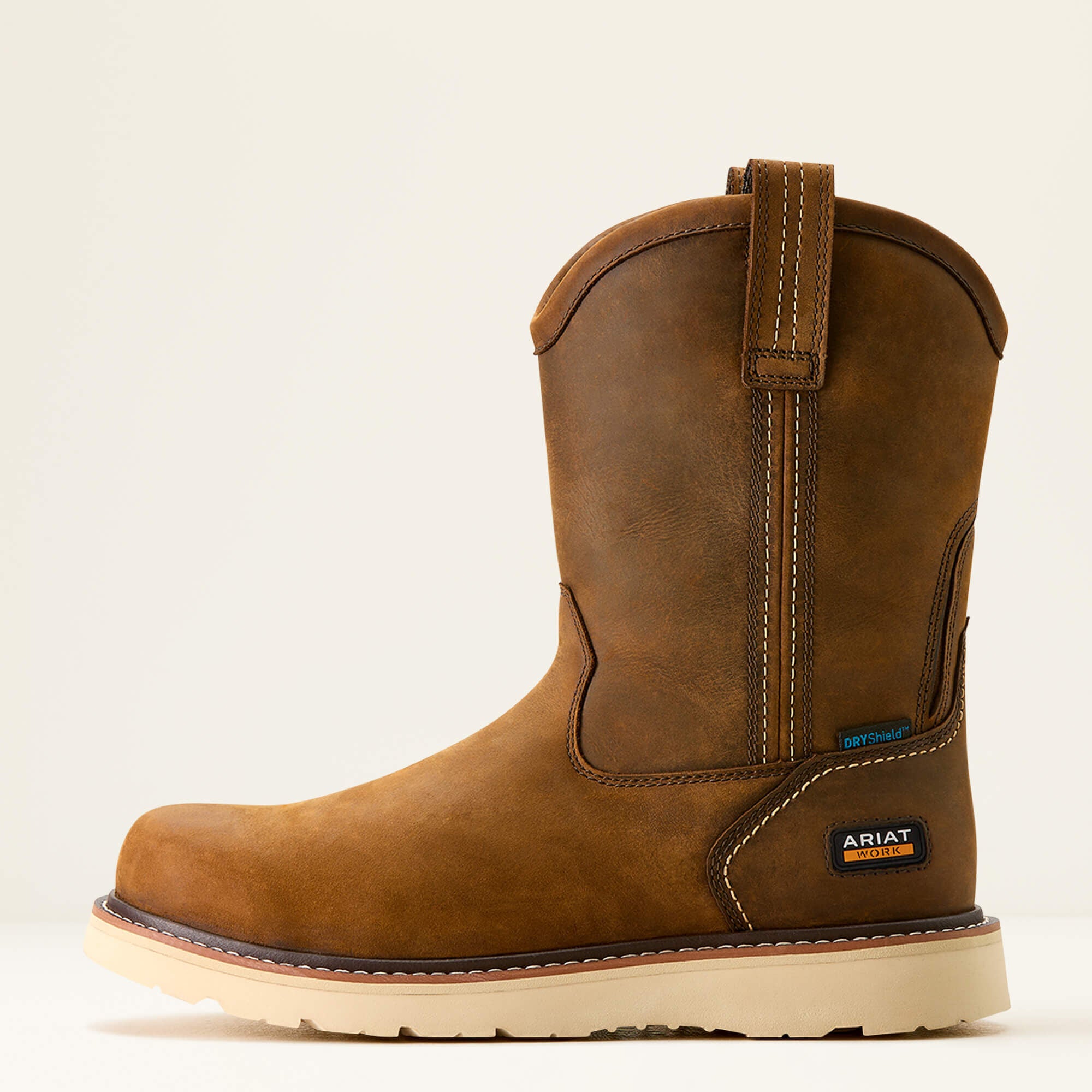 Ariat Rebar Wedge Pull-On Waterproof Work Boot Outlet