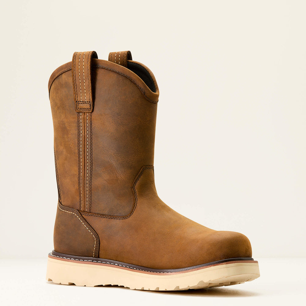 Ariat Rebar Wedge Pull-On Waterproof Work Boot Outlet