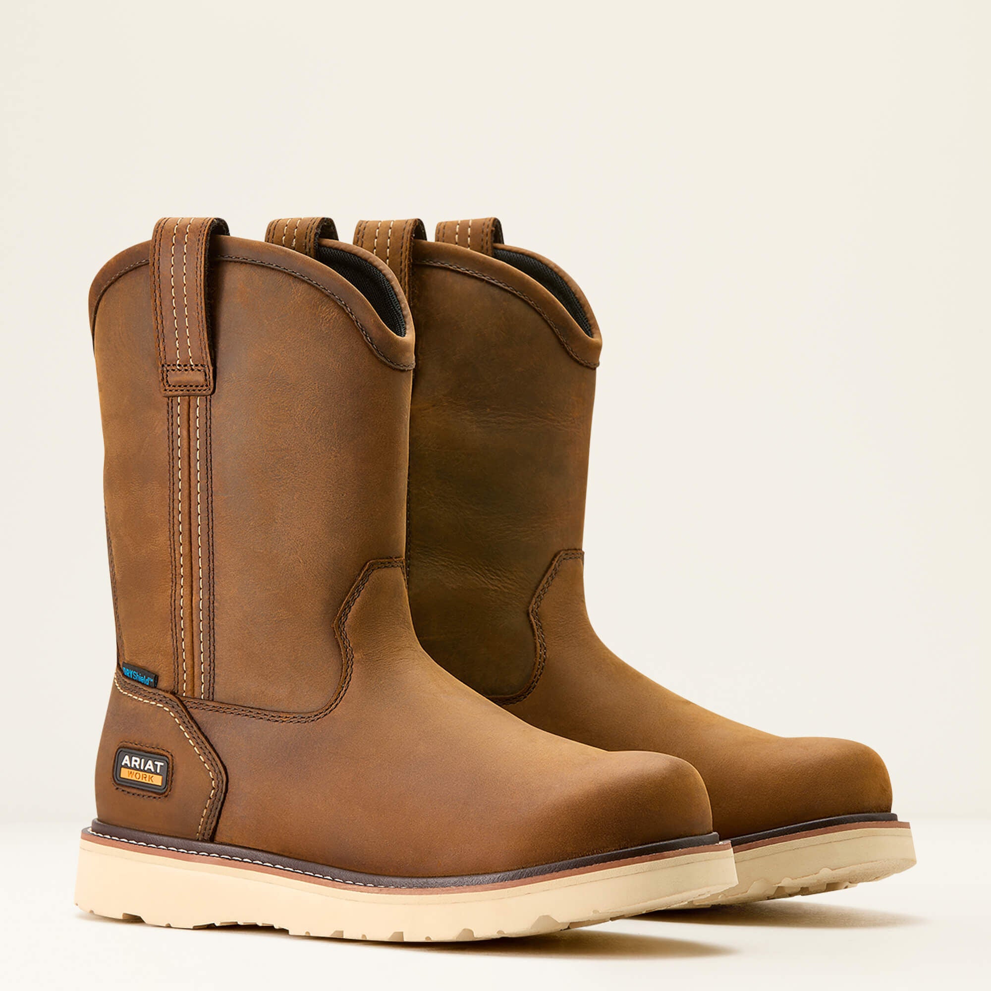 Ariat Rebar Wedge Pull-On Waterproof Work Boot Outlet