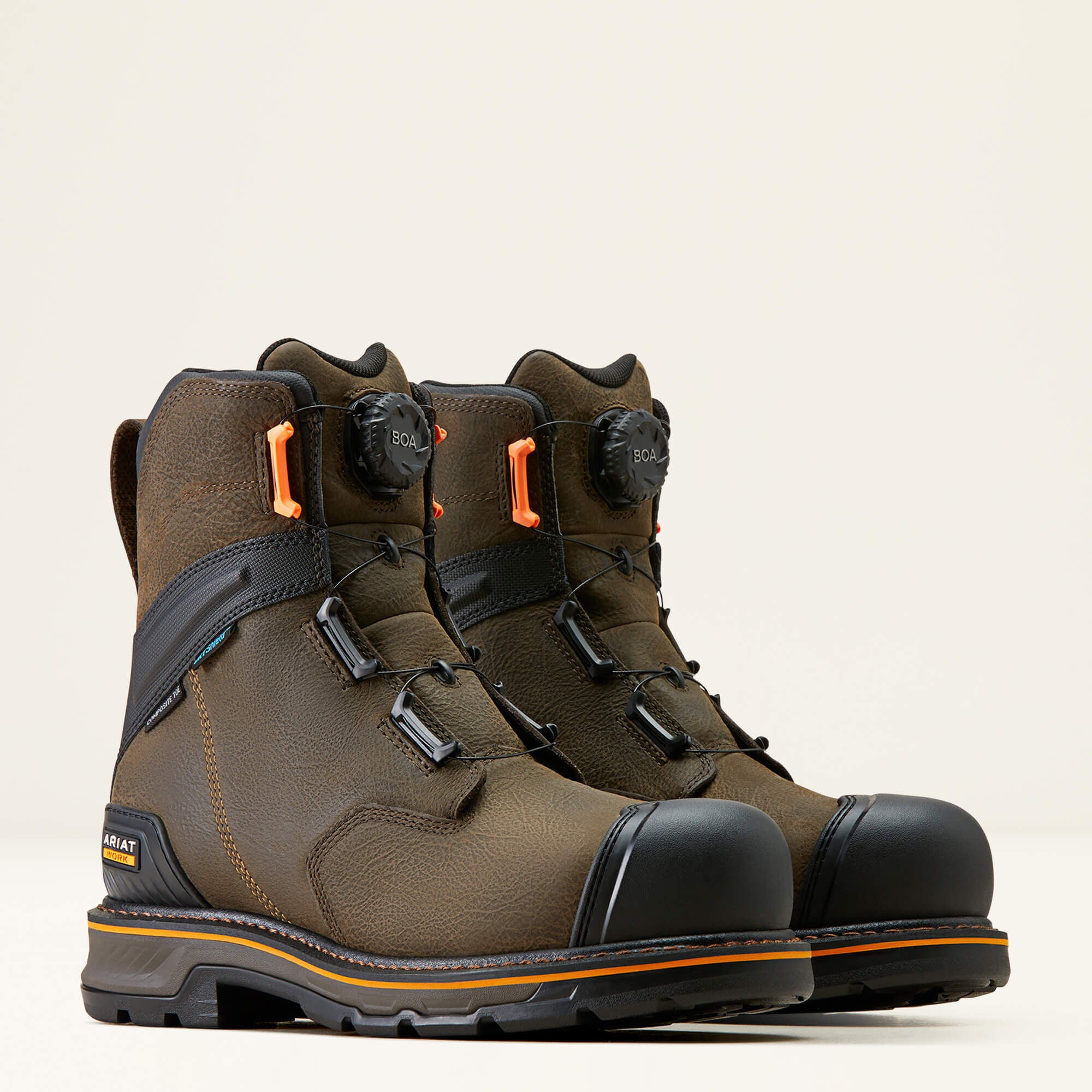 Ariat Stump Jumper 8" BOA Waterproof Composite Toe Work Boot Sale