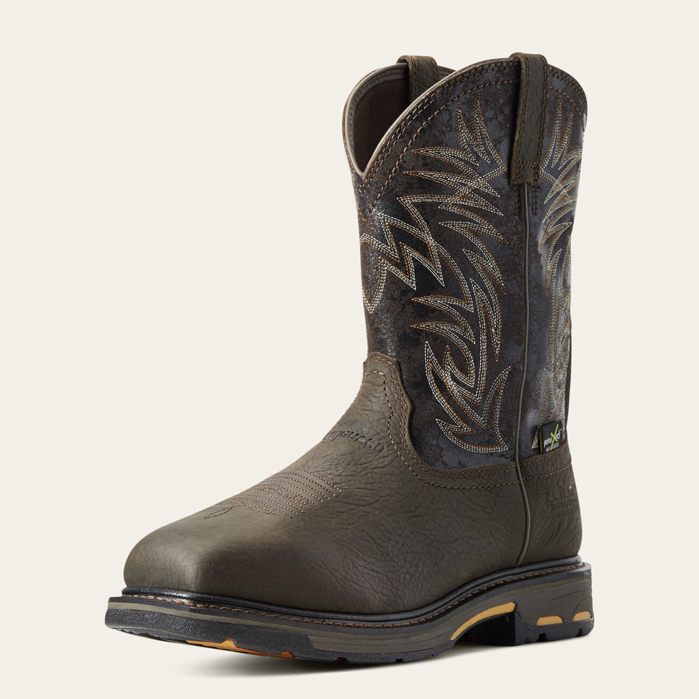 Ariat WorkHog Wide Square Toe MetGuard Waterproof Composite Toe Work Boot For Sale