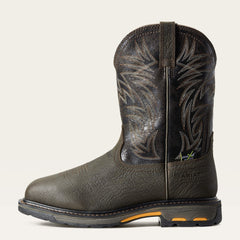 Ariat WorkHog Wide Square Toe MetGuard Waterproof Composite Toe Work Boot For Sale