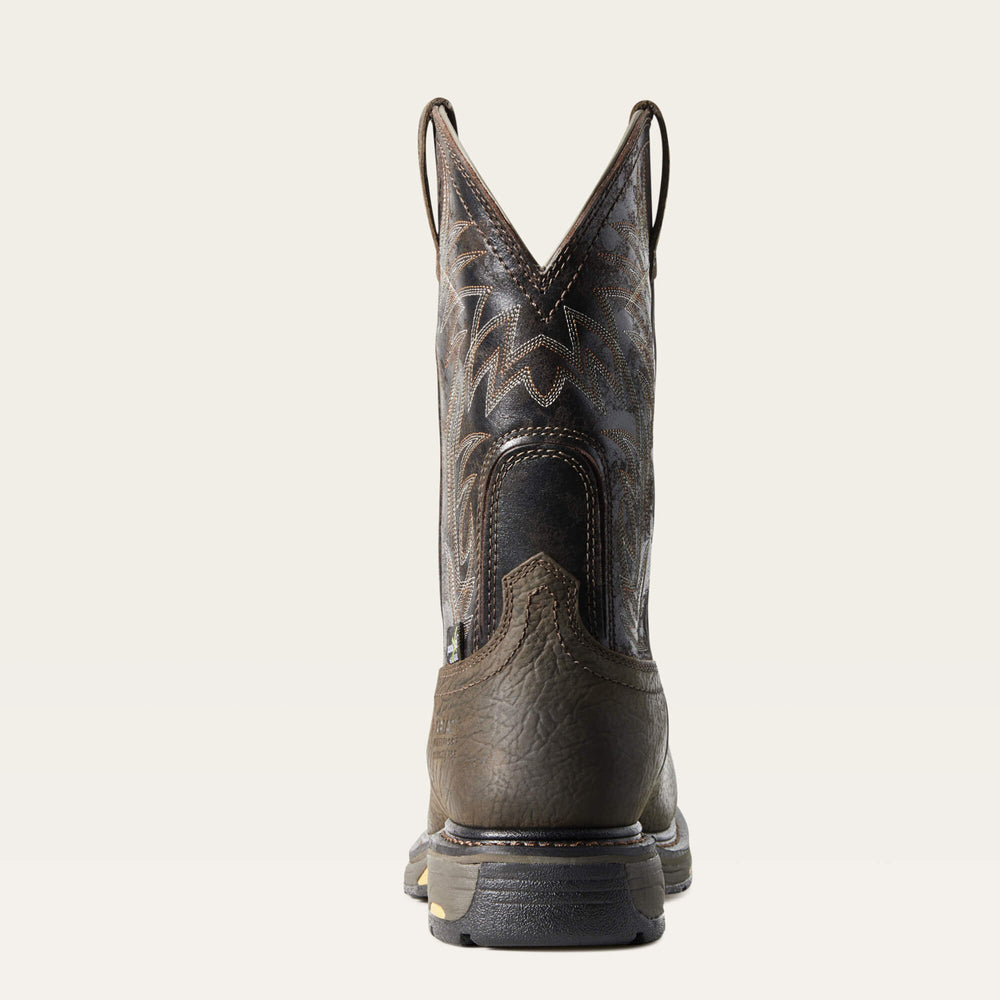 Ariat WorkHog Wide Square Toe MetGuard Waterproof Composite Toe Work Boot For Sale