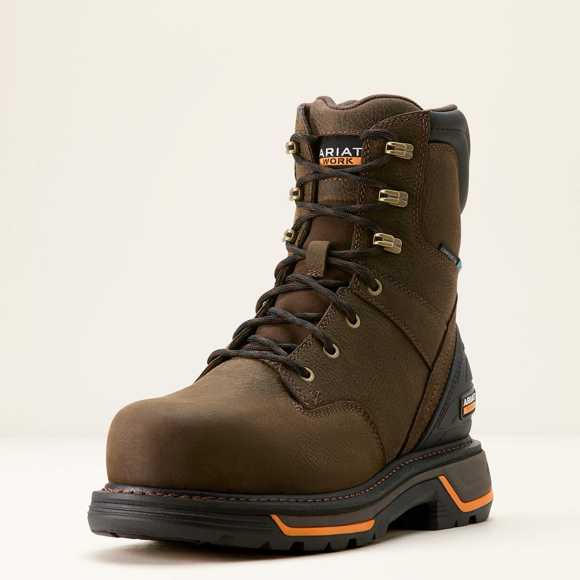 Ariat Big Rig 8" Waterproof Composite Toe Work Boot On Sale
