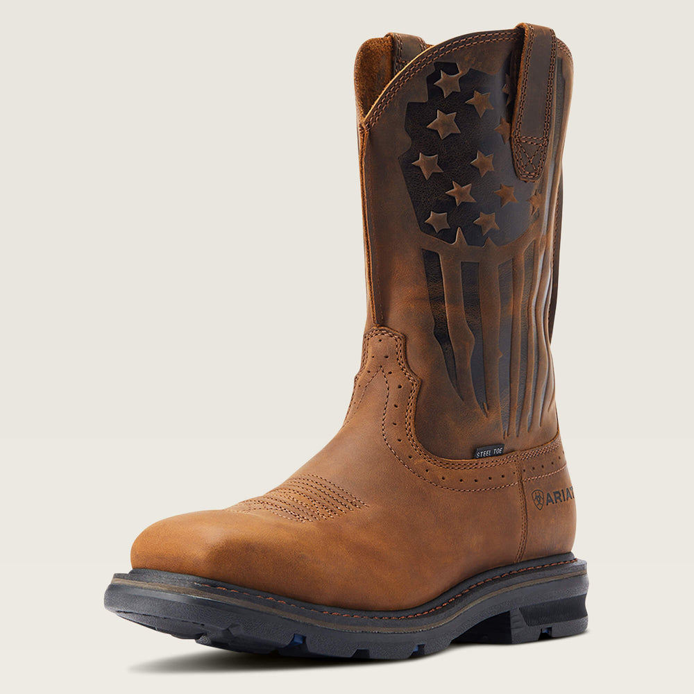 Ariat Sierra Shock Shield Patriot Steel Toe Work Boot Online
