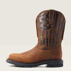 Ariat Sierra Shock Shield Patriot Steel Toe Work Boot Online