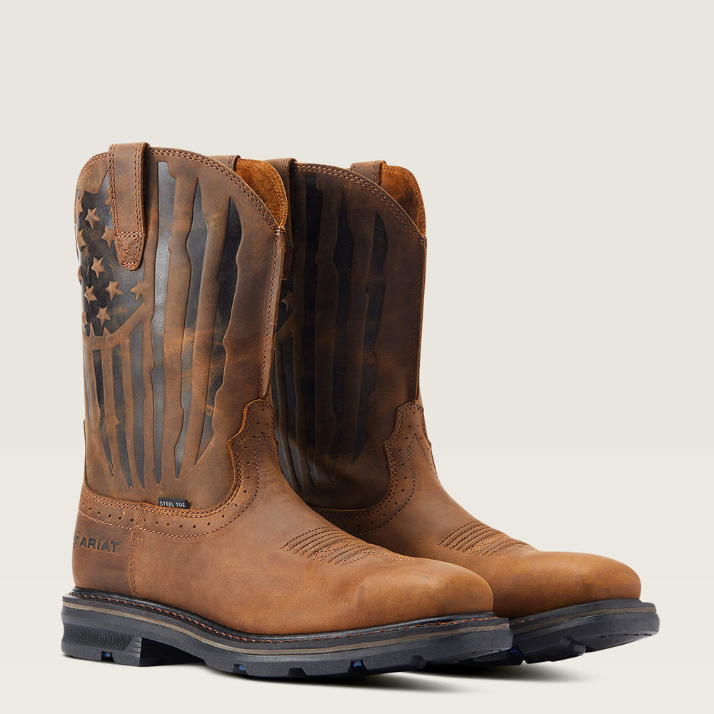 Ariat Sierra Shock Shield Patriot Steel Toe Work Boot Online