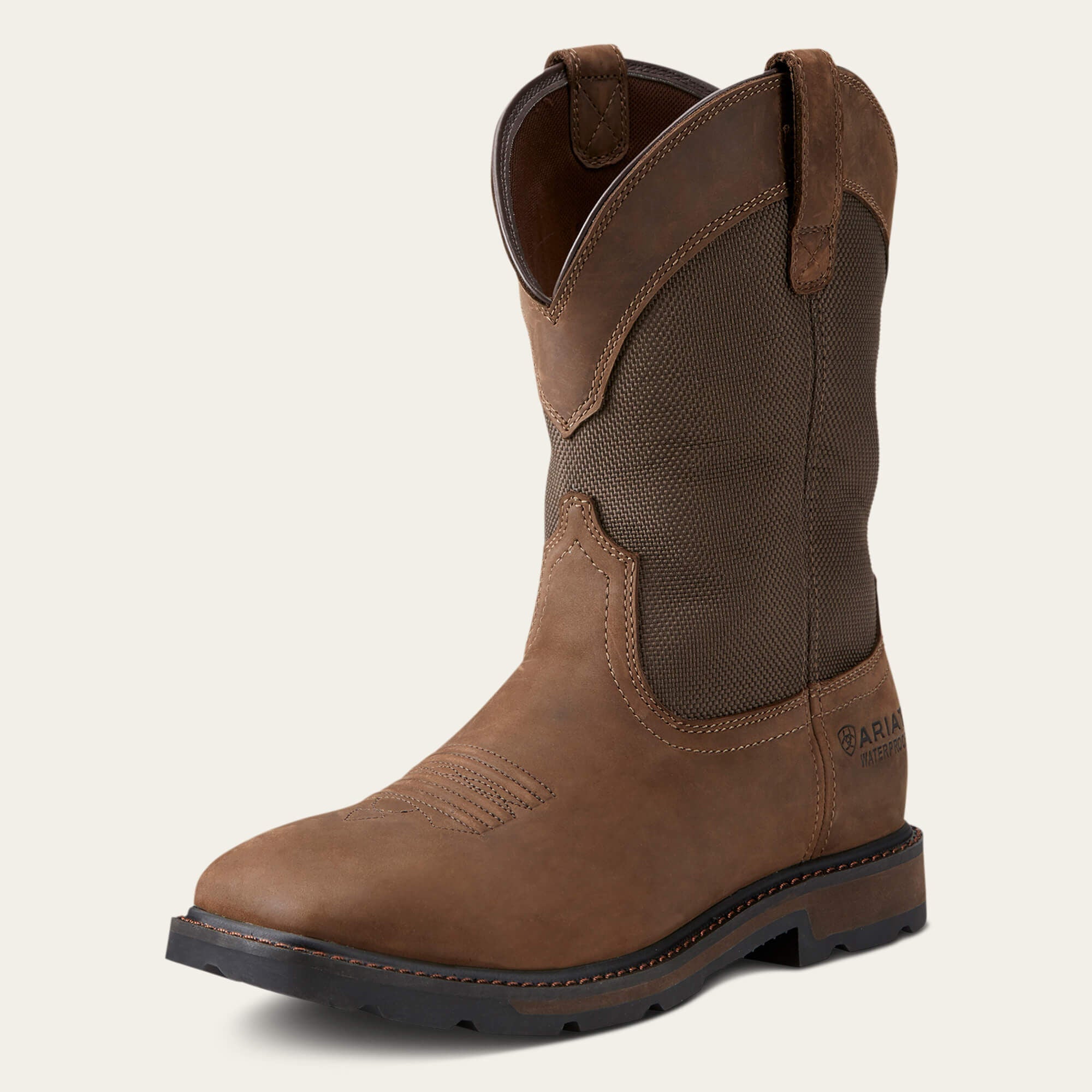 Ariat Groundbreaker Wide Square Toe Waterproof Steel Toe Work Boot On Sale