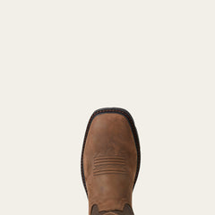 Ariat Groundbreaker Wide Square Toe Waterproof Steel Toe Work Boot On Sale