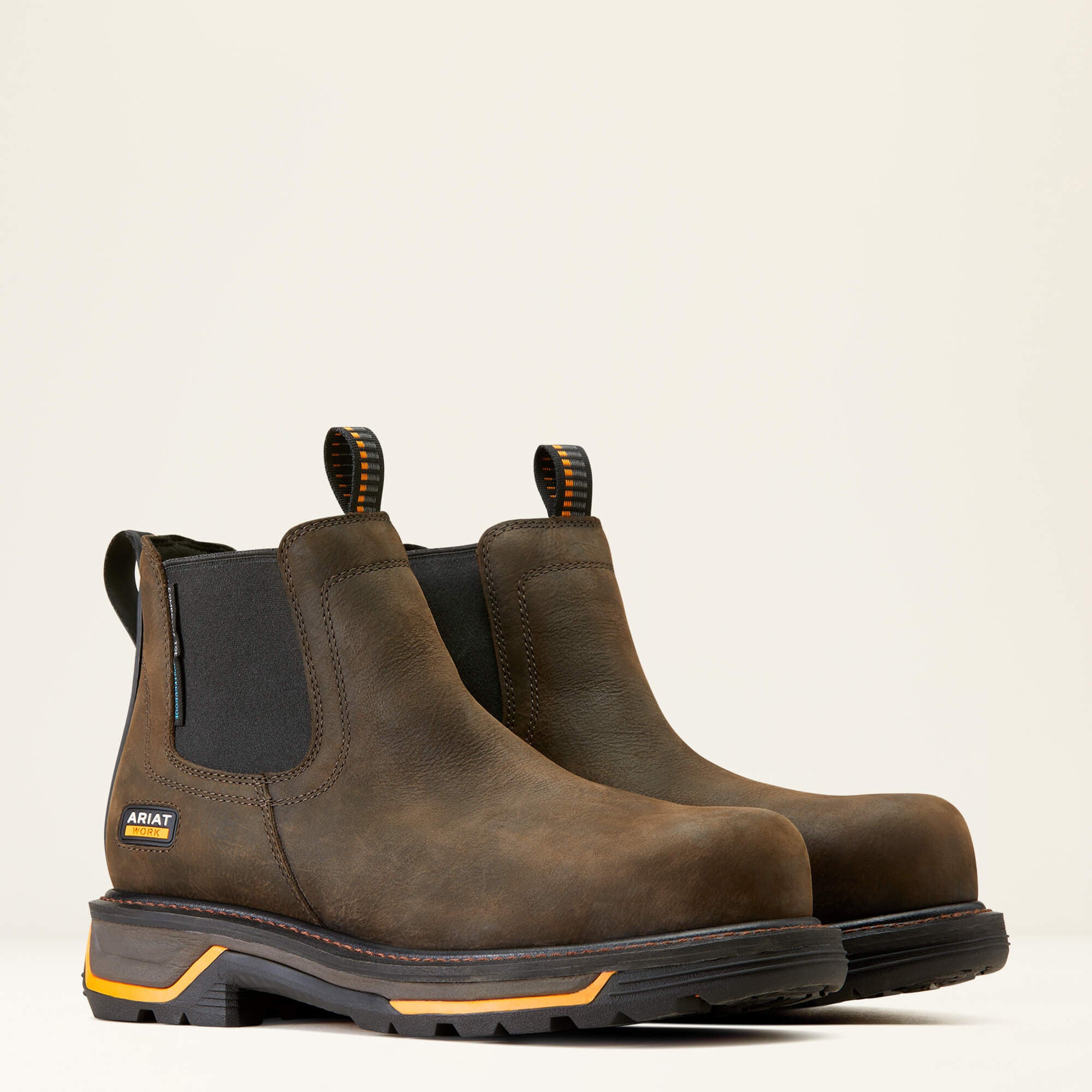 Ariat Big Rig Chelsea Waterproof Composite Toe Work Boot On Sale