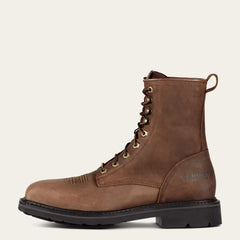 Ariat Cascade 8" Wide Square Toe Steel Toe Work Boot For Sale