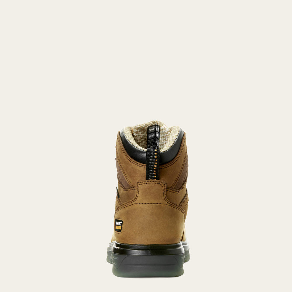 Ariat Turbo 6" Waterproof Carbon Toe Work Boot Outlet