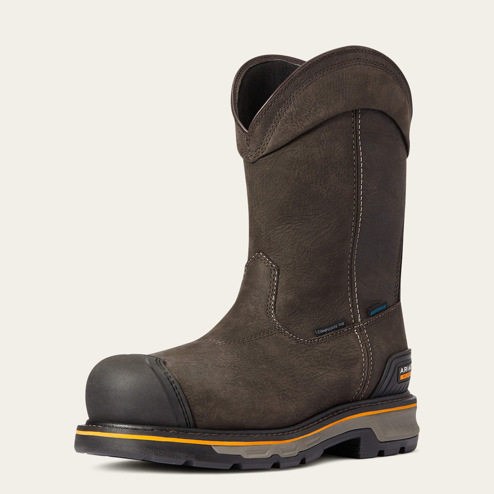 Ariat Stump Jumper Pull-On Waterproof Composite Toe Work Boot On Sale