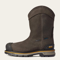 Ariat Stump Jumper Pull-On Waterproof Composite Toe Work Boot On Sale