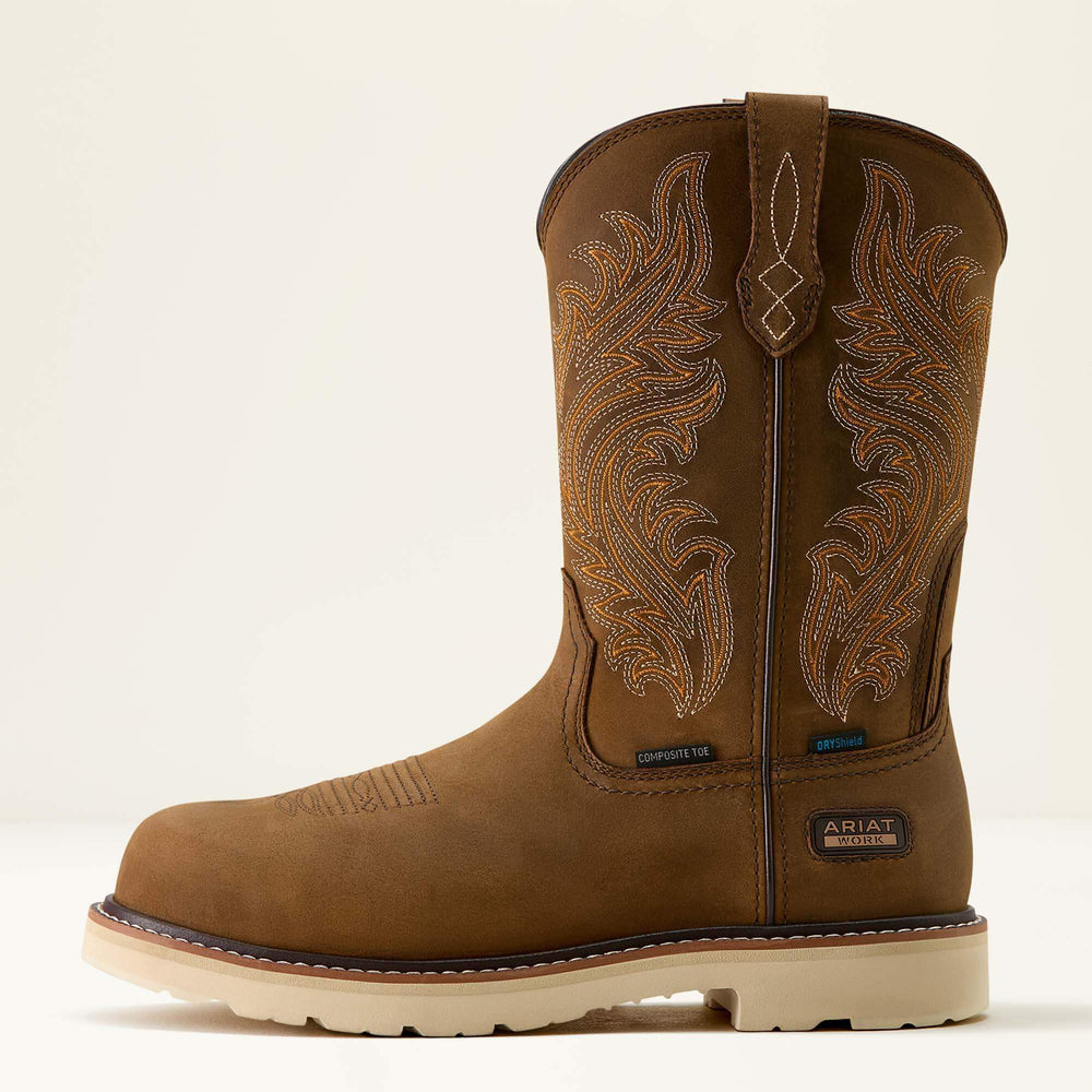 Ariat Activator Argo Waterproof Round Toe Composite Toe Work Boot Outlet