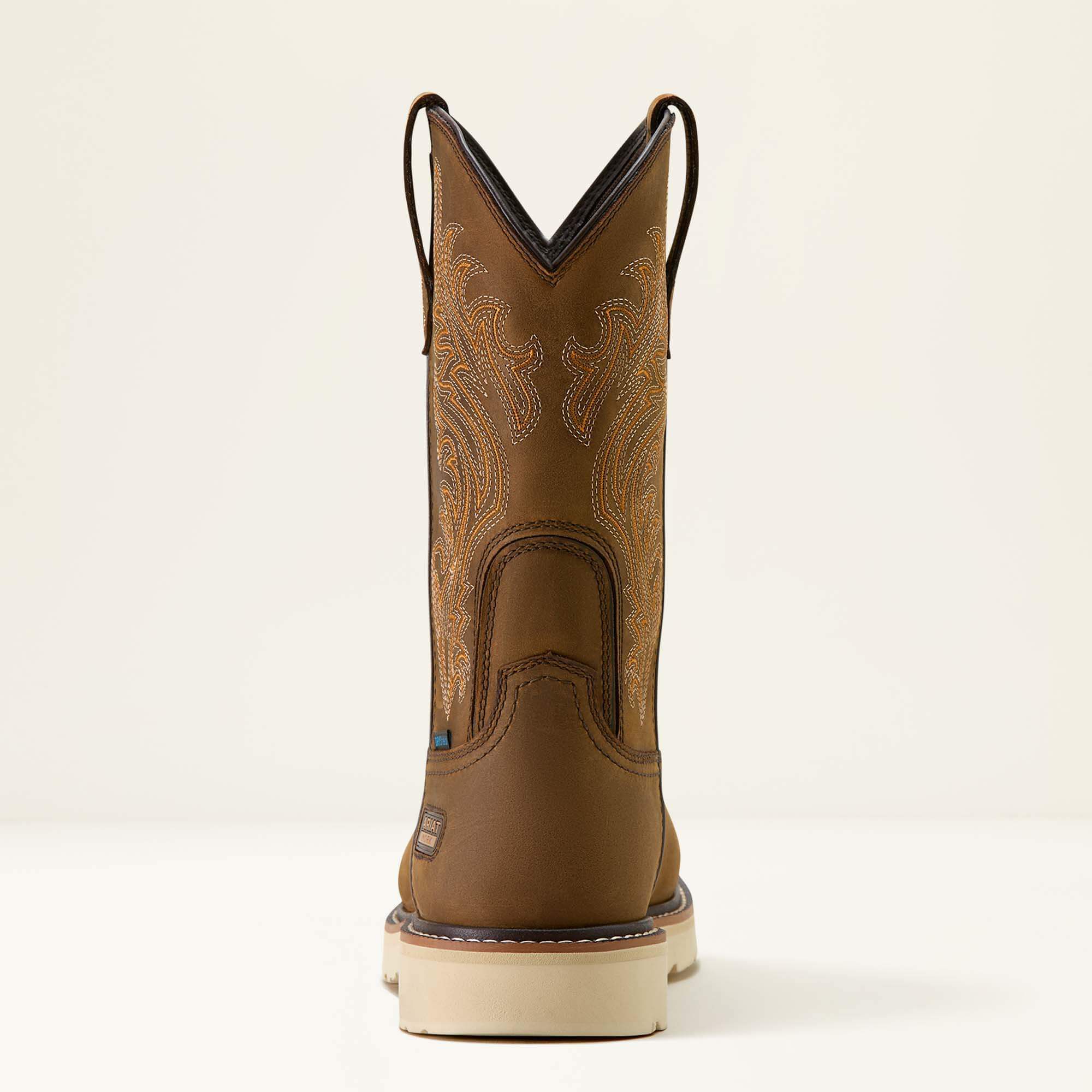 Ariat Activator Argo Waterproof Round Toe Composite Toe Work Boot Outlet