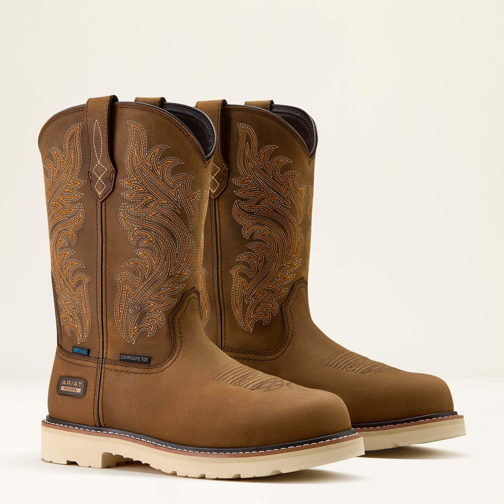 Ariat Activator Argo Waterproof Round Toe Composite Toe Work Boot Outlet