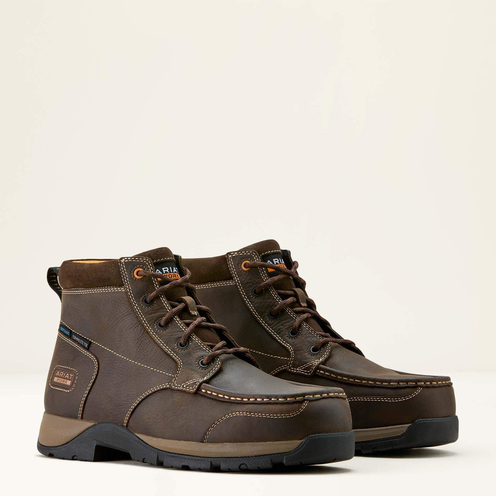 Ariat Edge Chukka 6" Waterproof Composite Toe Work Boot For Sale