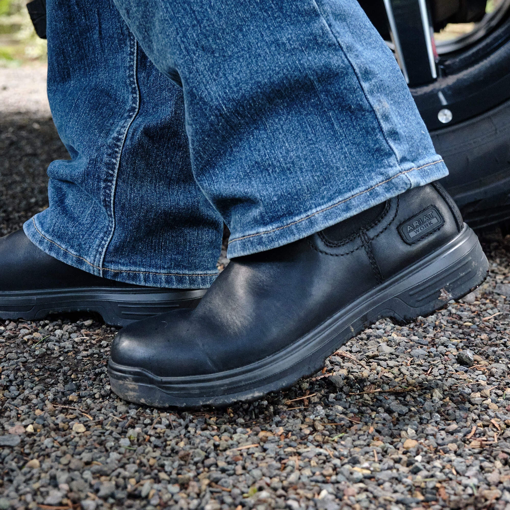 Ariat Turbo Chelsea Waterproof Work Boot Outlet