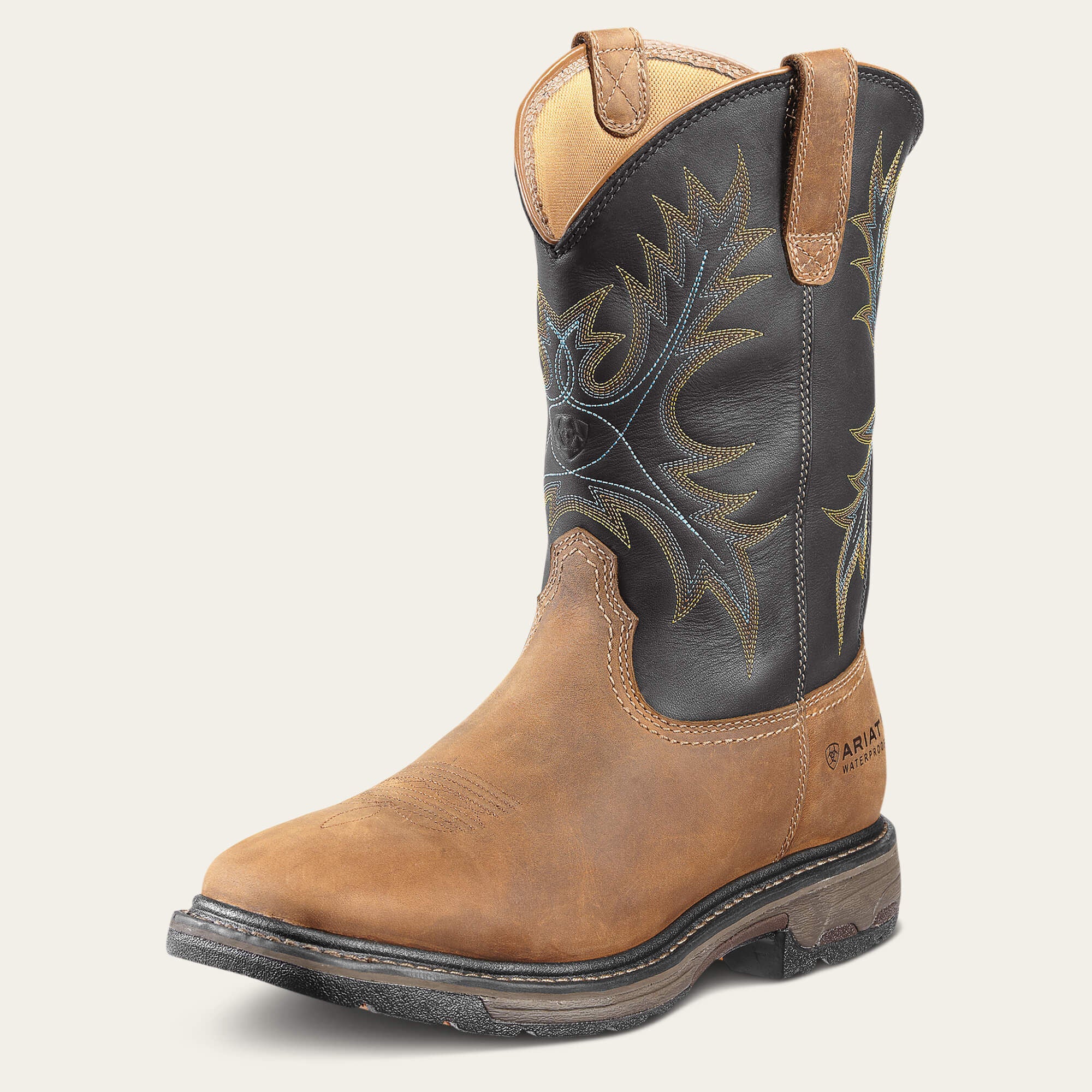 Ariat WorkHog Wide Square Toe Waterproof Steel Toe Work Boot Discount