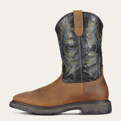 Ariat WorkHog Wide Square Toe Waterproof Steel Toe Work Boot Discount