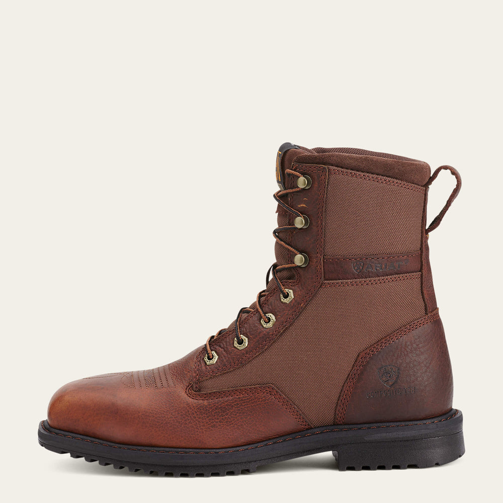 Ariat RigTek 8" Wide Square Toe Composite Toe Work Boot Sale