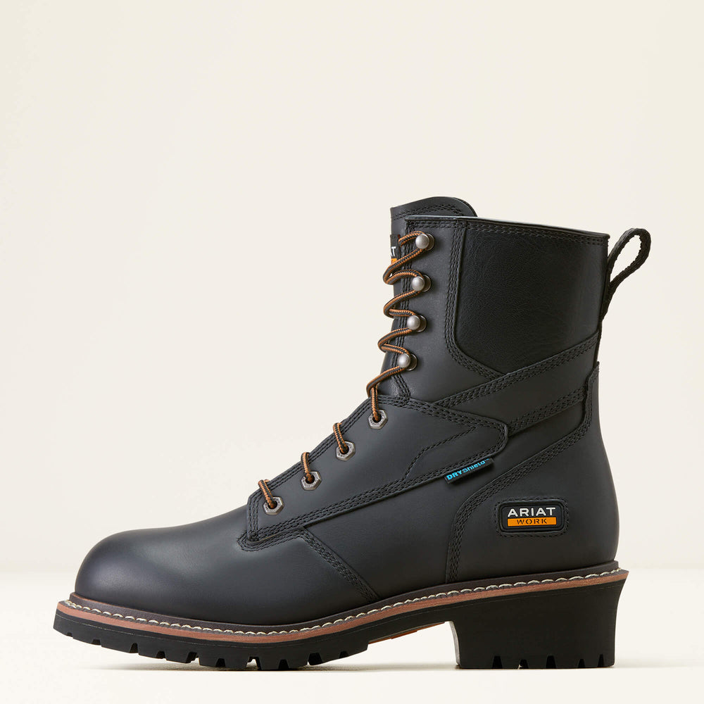 Ariat Logger Shock Shield Waterproof Work Boot Discount
