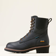 Ariat Logger Shock Shield Waterproof Work Boot Discount