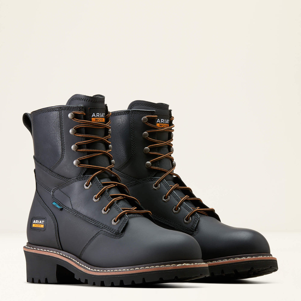 Ariat Logger Shock Shield Waterproof Work Boot Discount