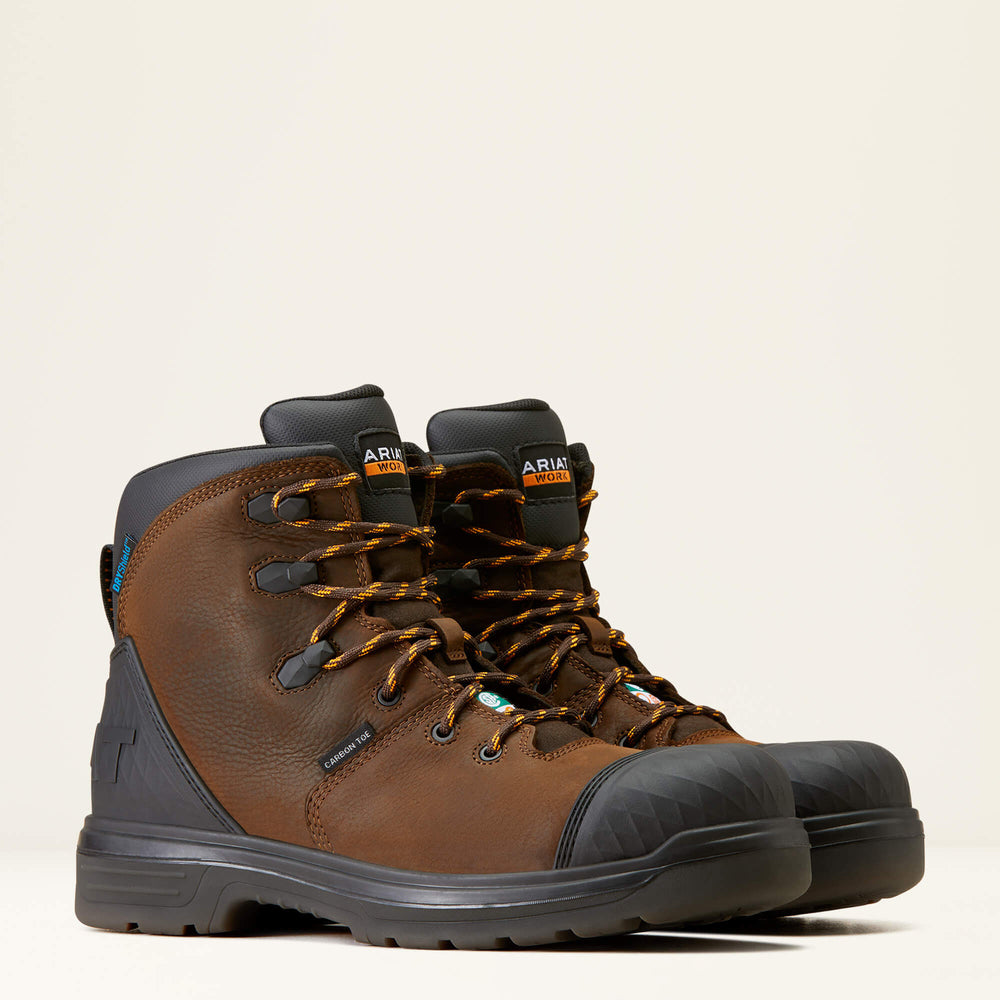 Ariat Turbo Outlaw 6" CSA Waterproof Carbon Toe Work Boot On Sale
